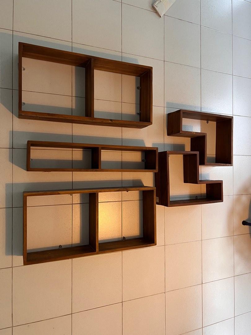 Tree (Hong Kong) Natural Wood Wall Boxes, Furniture & Home Living, Home