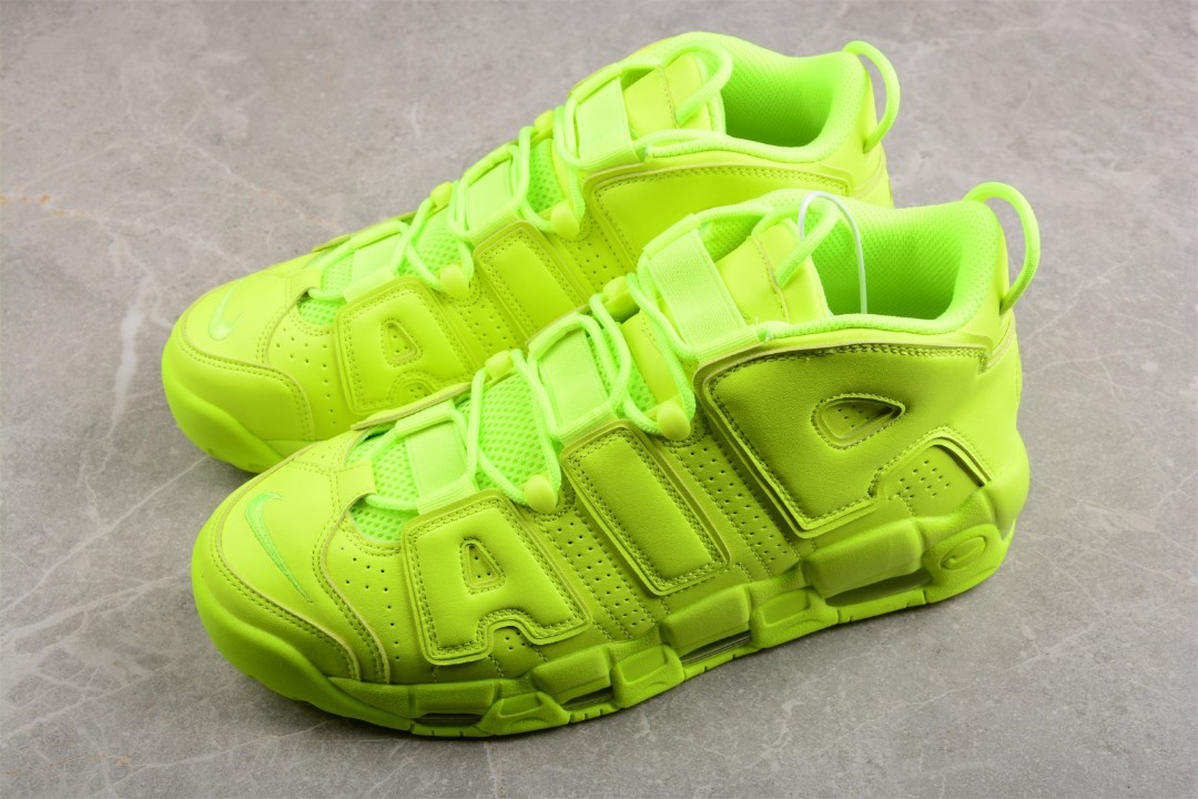 NIKE AIR MORE UPTEMPO '96 'VOLT' DX1790-700 Size 8