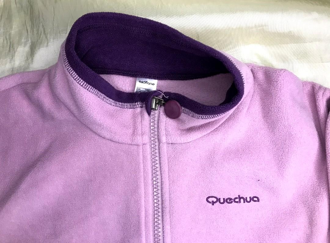 unisex quechua full zip, Women's Fashion, Coats, Jackets and Outerwear ...