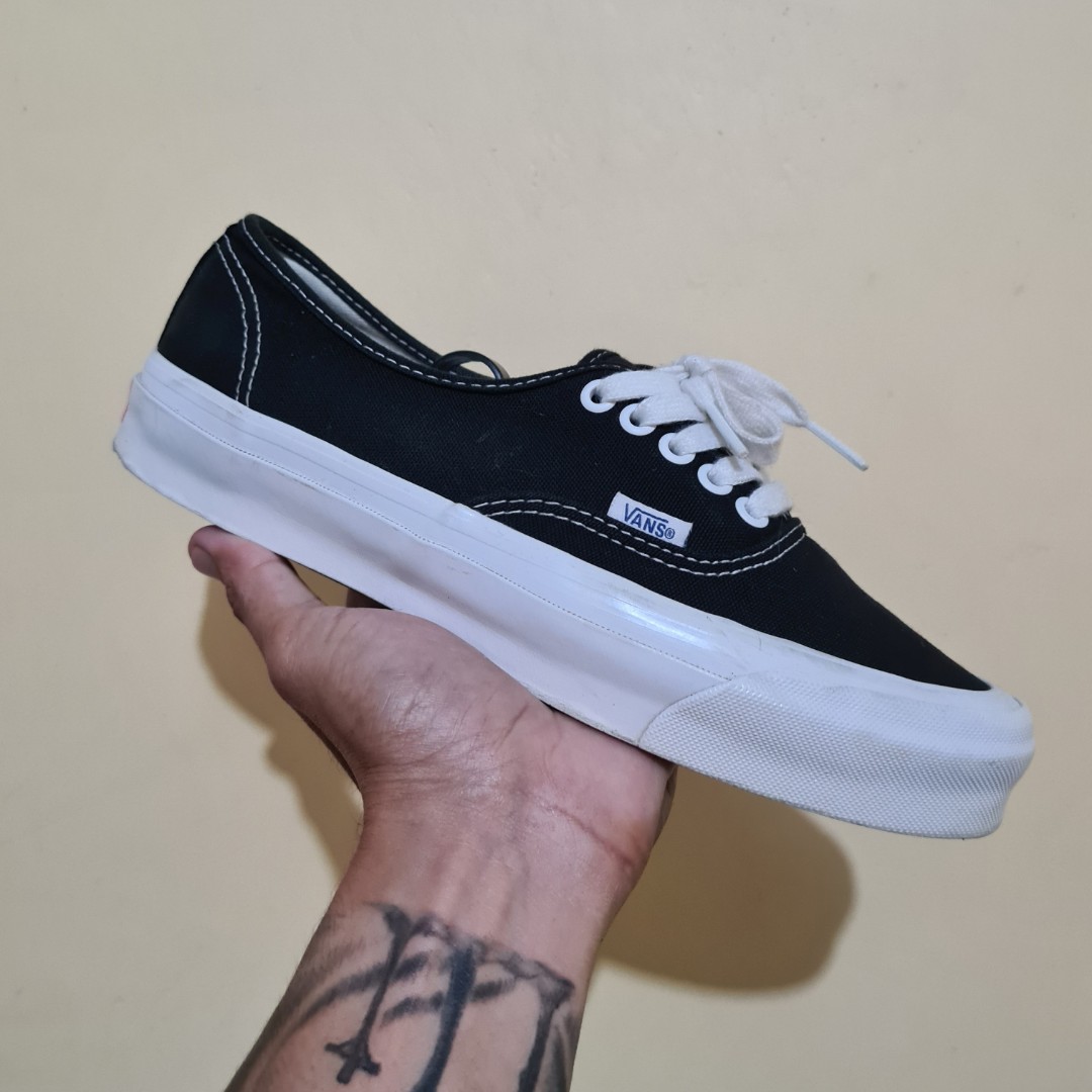 Vans vault og authentic top lx black