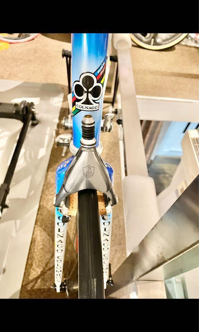 Very rare vintage Colnago Bititan Titanio 53cm (Titanium welded tubes w ...