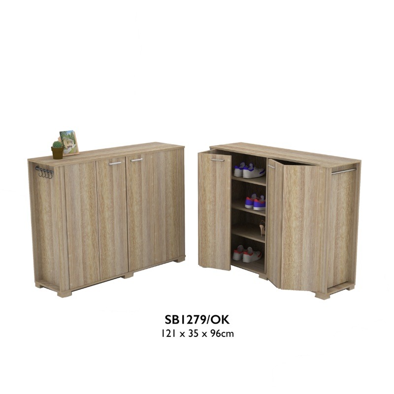 VHIVE Timber Large Capacity Shoe Furniture & Home Living, Furniture, Shelves,