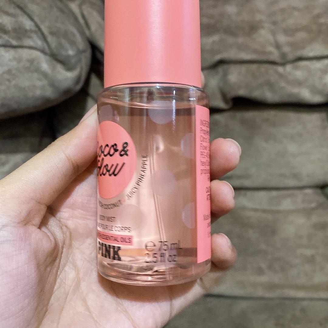 Victoria's Secret PINK Coco and Glow Body Mist, Beauty & Personal