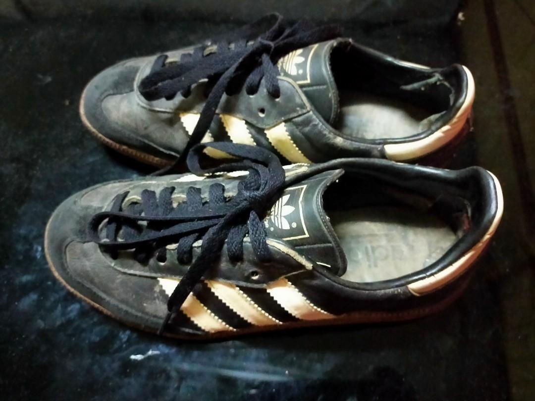 adidas gazelle silver green womens Mens ADIDAS 00s Samba Trainers Black main image 1