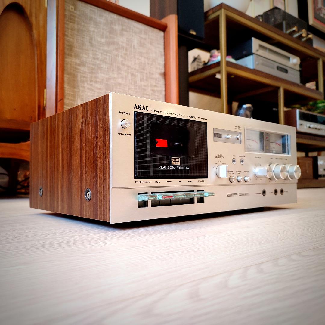 Vintage Akai GXC709D Stereo Cassette Tape Deck Player, Audio, Other