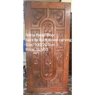 vintage door narra