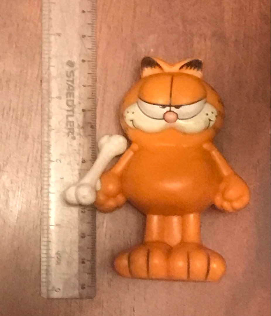 Figurine Garfield Vintage - Collection BD - Statuette Chat Roux