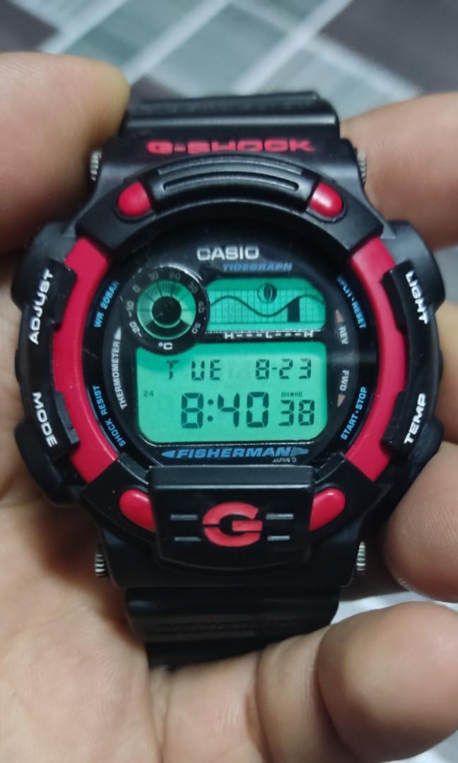 Vintage G-Shock DW-8600 Fisherman, Men's Fashion, Watches