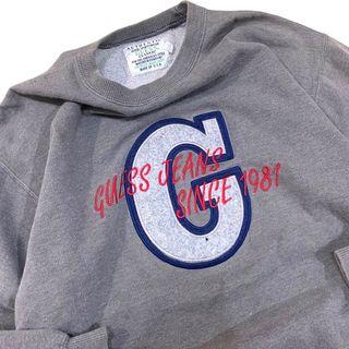 Vintage Guess Jeans Sweatshirt Embroidery Guess Design