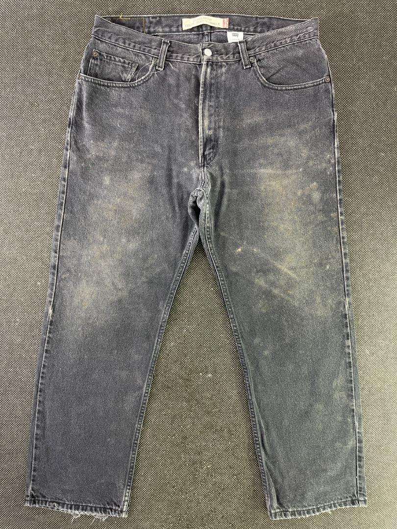 Vintage Levis 505 Faded Black Jeans - J145, Men's Fashion, Bottoms, Jeans  on Carousell
