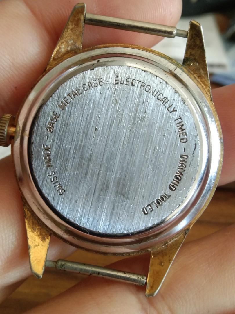 Vintage Manson gent watch, Hobbies & Toys, Collectibles & Memorabilia