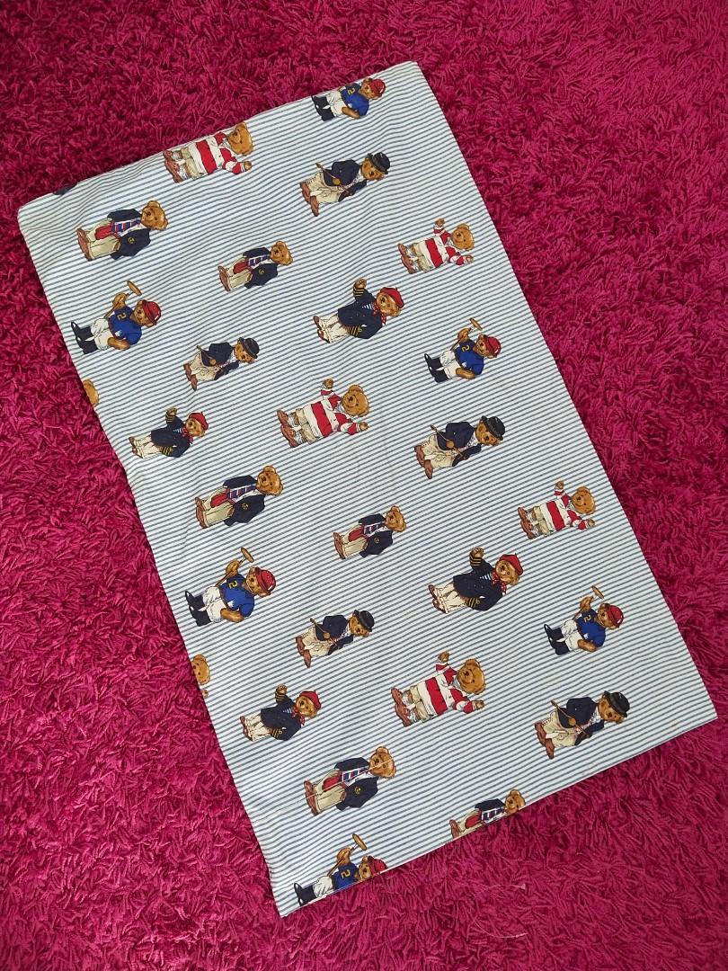 Polo bear sale pillow case