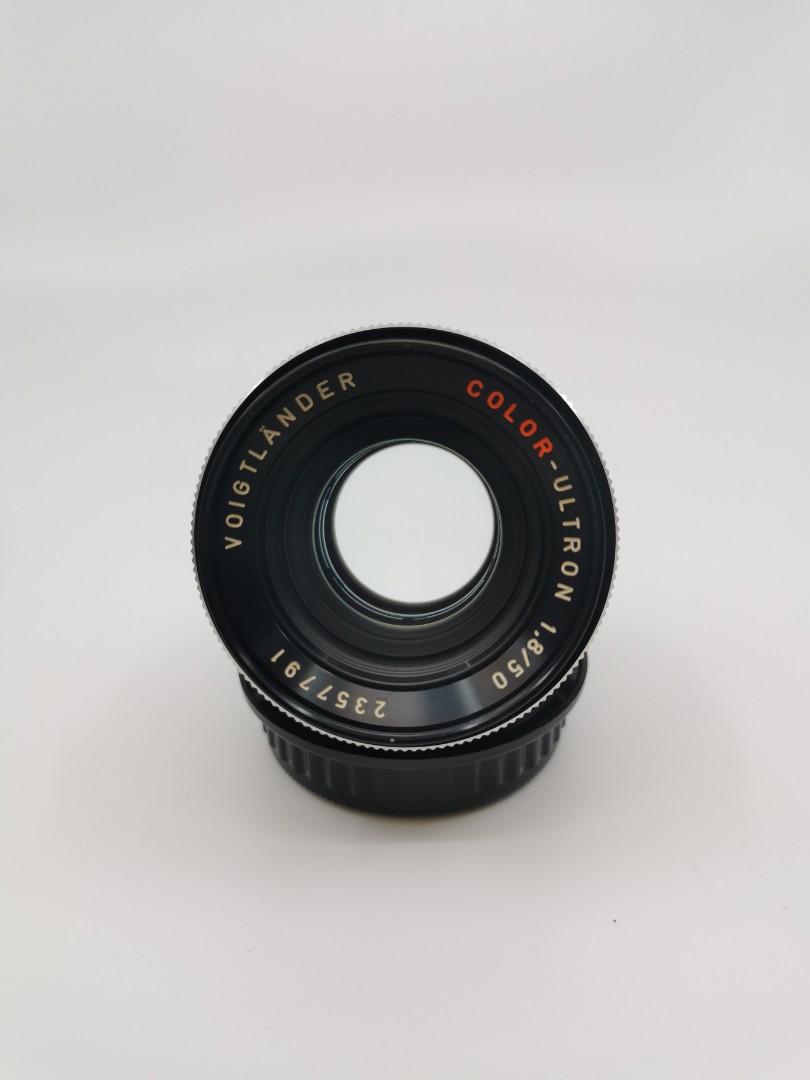 Voigtlander Color-Ultron 50mm f1.8 標準鏡, 攝影器材, 鏡頭及裝備 