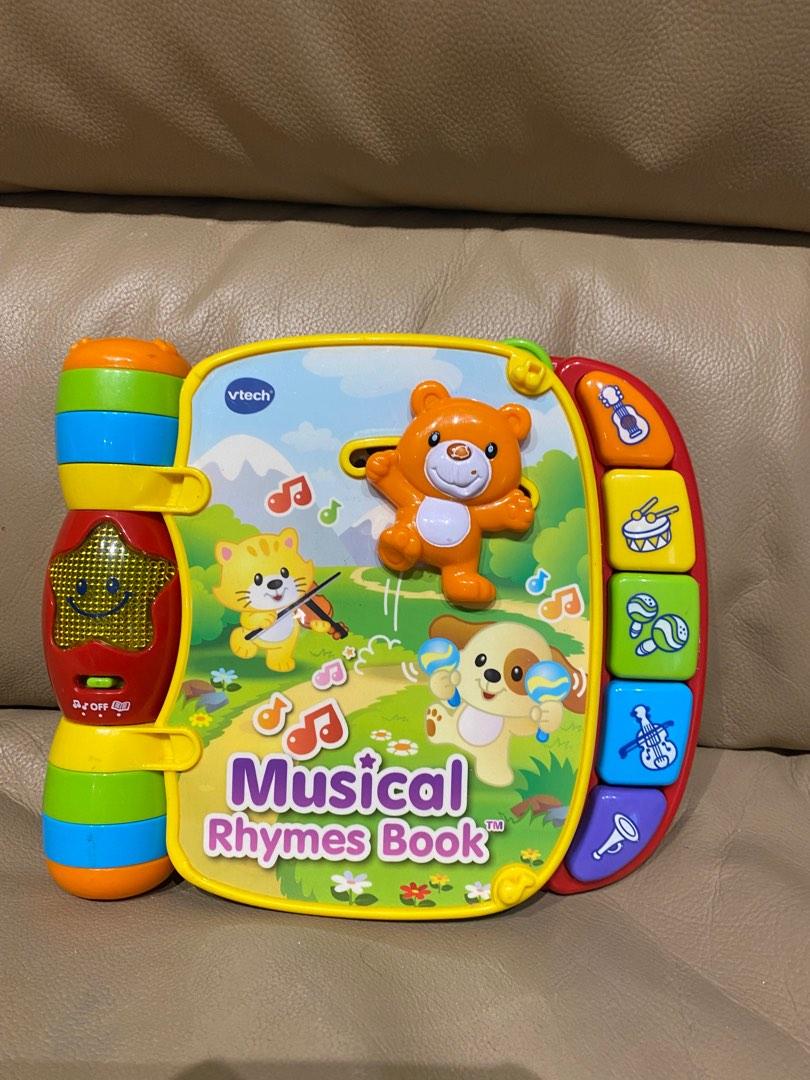Vtech Musical Rhymes Book, Babies & Kids, Infant Playtime on Carousell