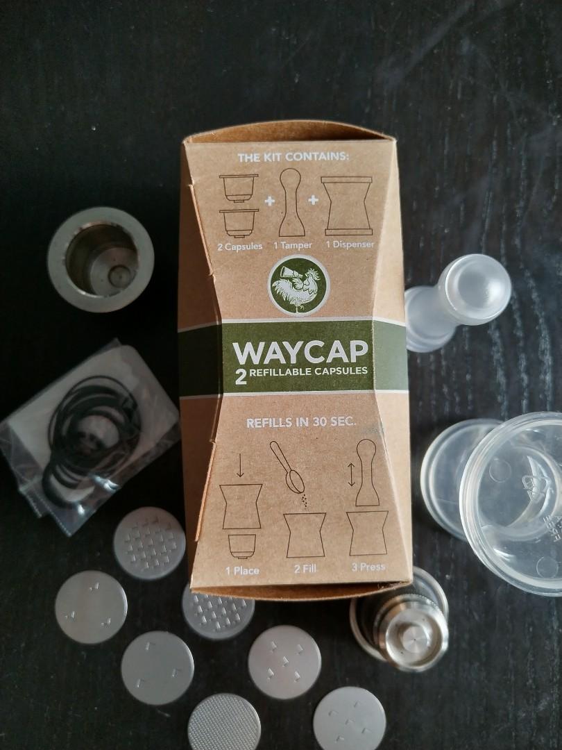 WAYCAP Nepresso Refillable Capsules, TV & Home Appliances, Kitchen