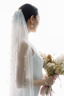 Wedding Pearl Veil