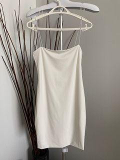 White Bodycon Mini Dress