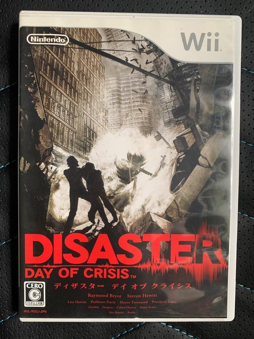 Wii DISASTER DAY OF CRISIS日版, 電子遊戲, 電子遊戲, Nintendo