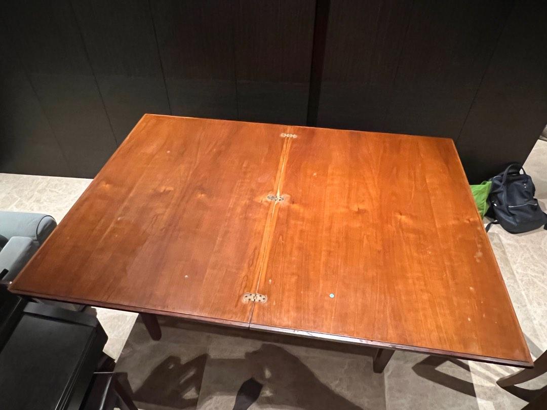 Wooden Table, Furniture & Home Living, Furniture, Tables & Sets on