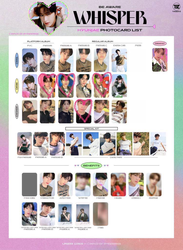 The boyz ドボイズ キュー トレカ まとめ売り Whisper The boyz