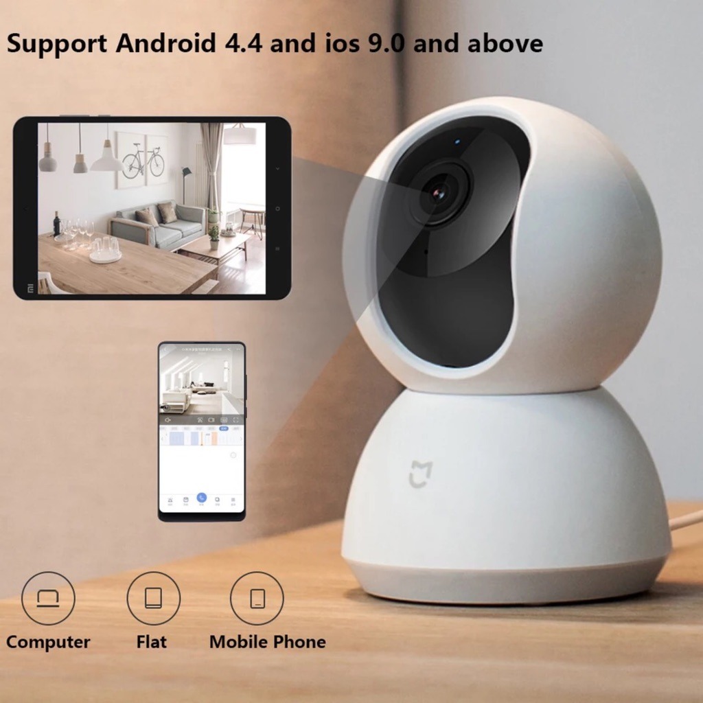 Xiaomi IMI Smart Camera Webcam 1080P WiFi 360 Angle Motion Sensor CCTV ...