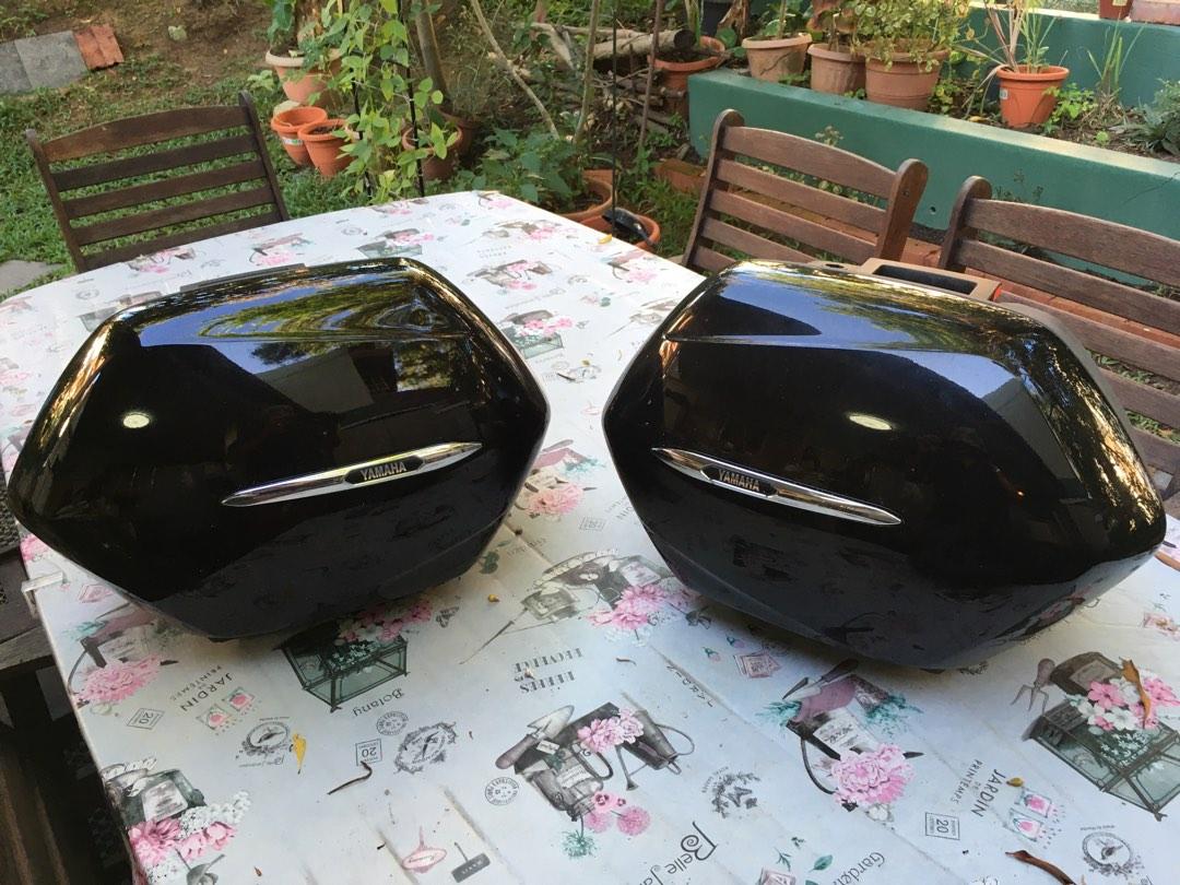 Yamaha FJR1300 2015 Side Panniers. Almost brand new Motorcycles