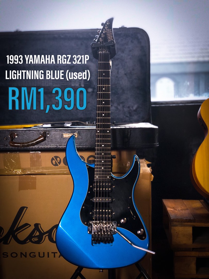 1993 YAMAHA RGZ 321P LIGHTNING BLUE USED Hobbies Toys Music
