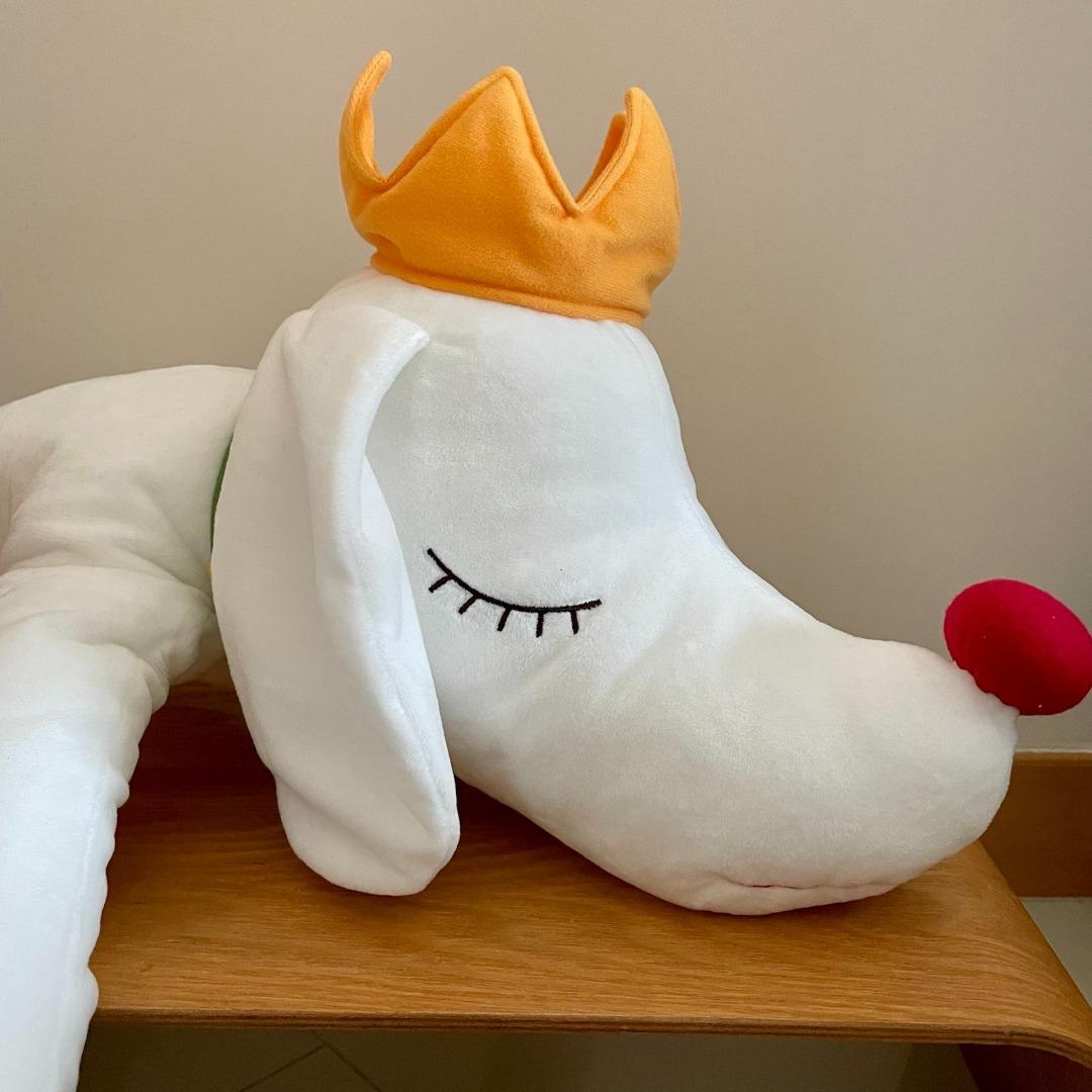 現貨1隻極罕有] L size Yoshitomo Nara 奈良美智Pup King Plush