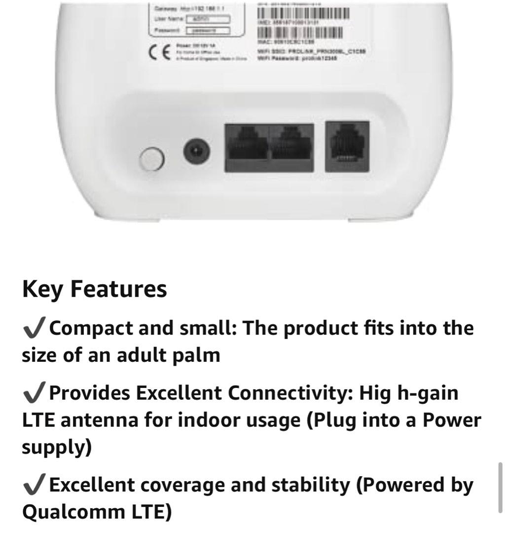 4G router for sales, Computers & Tech, Parts & Accessories, Networking ...