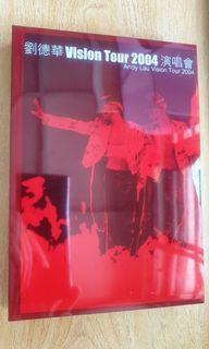 刘德华 Andy Lau Vision Tour 2004 (3CD + 1 VCD)