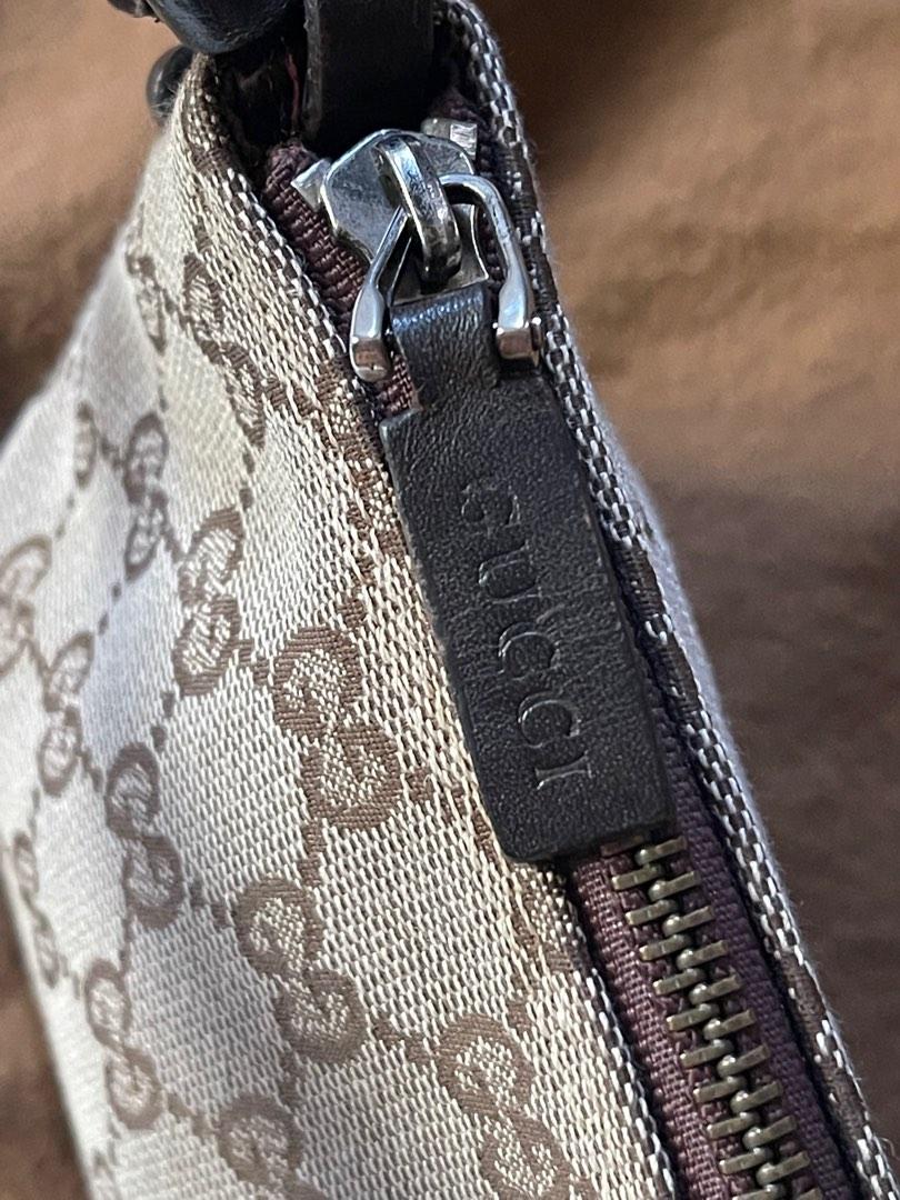 💯% AUTHENTIC Gucci Hand Bag GG Monogram Pochette (Category: Luxury Bags & Wallets) located in Cainta. Submitted by Micks81StorePH (Listing ID 1180569373, Image 3). Description: CONDITION: RANK AB RFS: Decluttering I'm open to reasonable offers. 😊 SOLD AS IS, WHERE IS 😊.