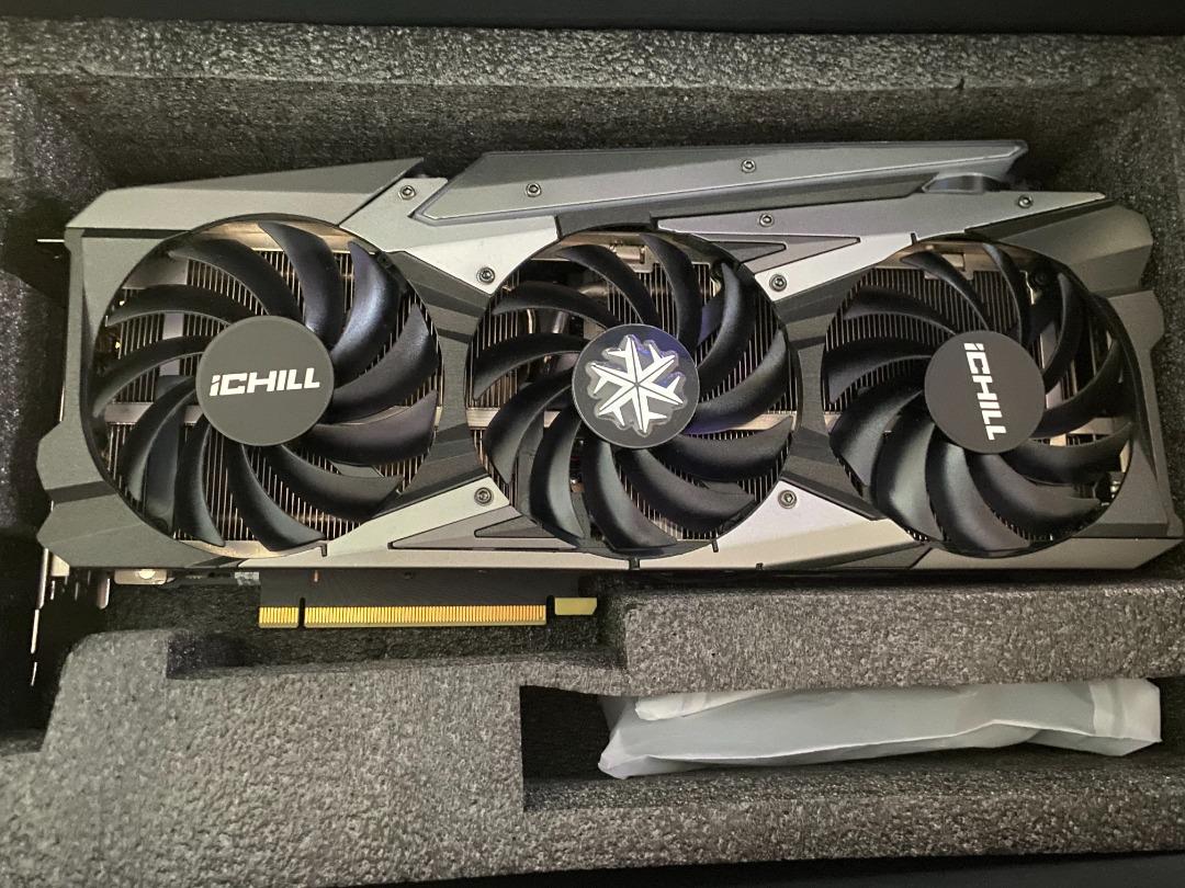 極新Inno3D GEFORCE RTX 3070 ICHILL X4 RTX3070, 電腦＆科技, 電腦