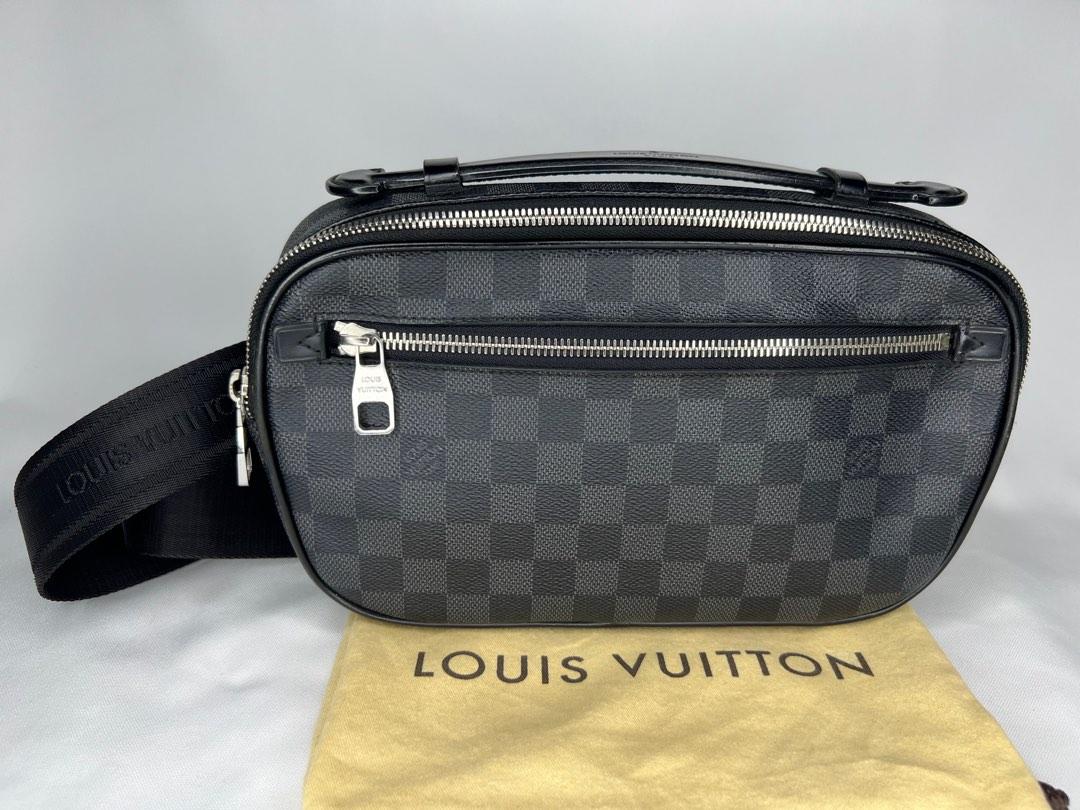 Louis Vuitton Damier Graphite Ambrel Shoulder Bag N41289 men'