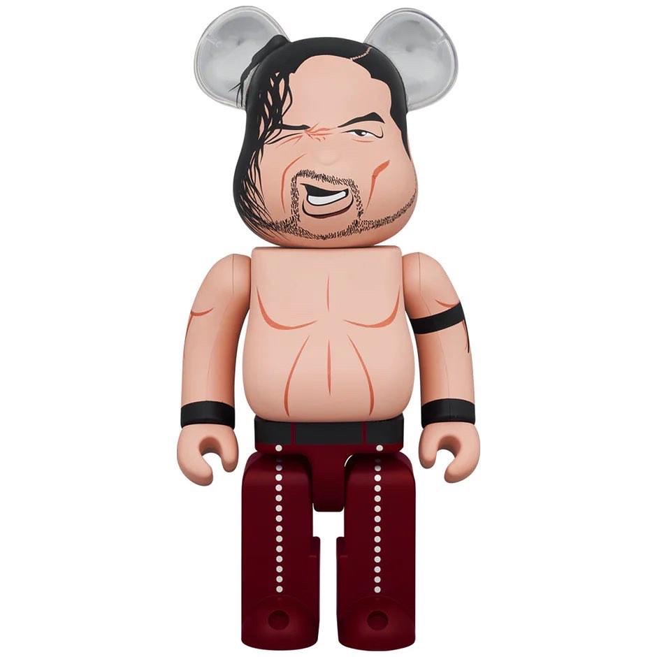 新貨預訂Pre-Order] 🪐 BE@RBRICK - 中邑真輔400% Bearbrick WWE