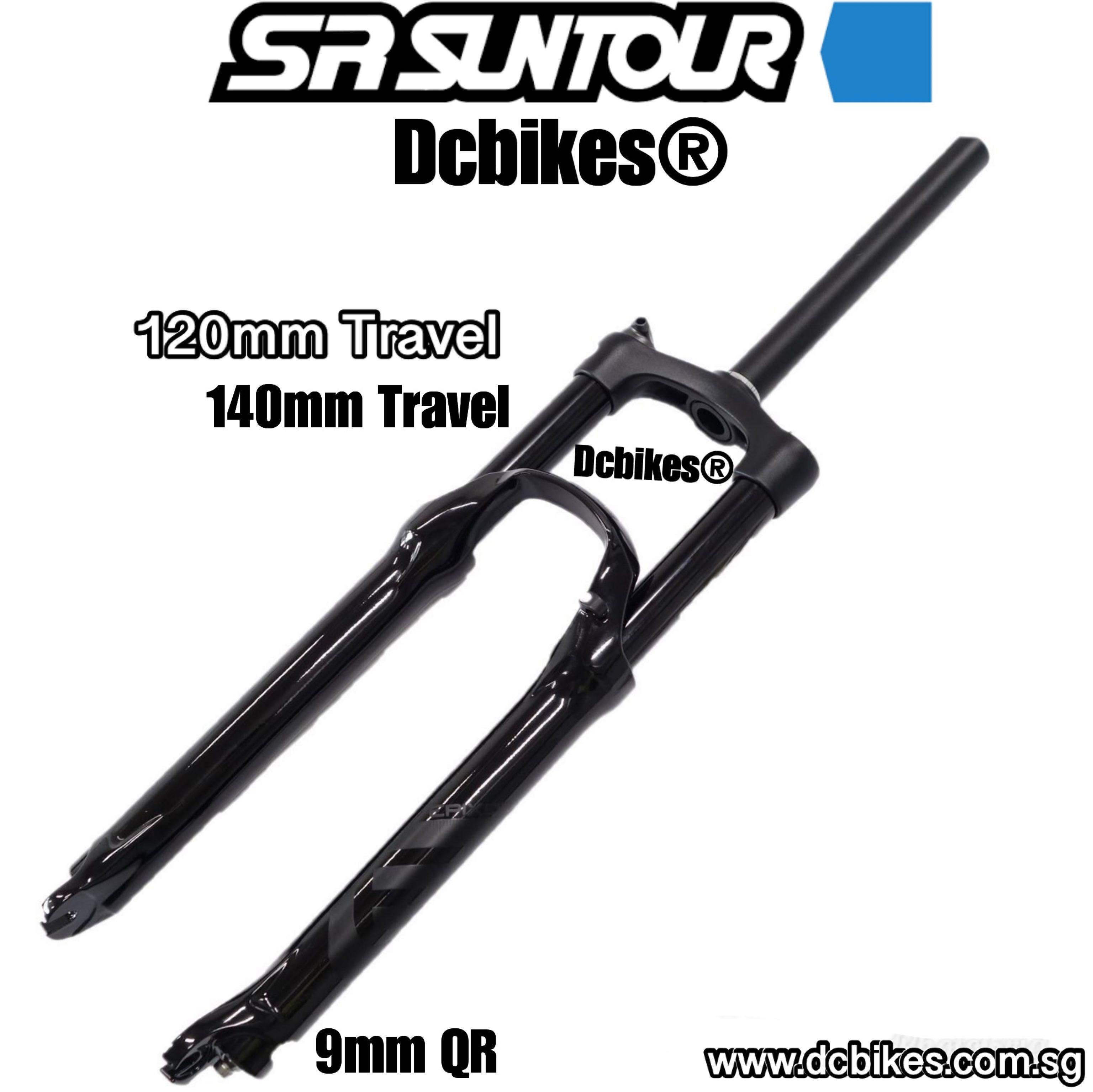 Sr suntour epixon mountain bike fork sales 29er air travel 120mm 9mm qr