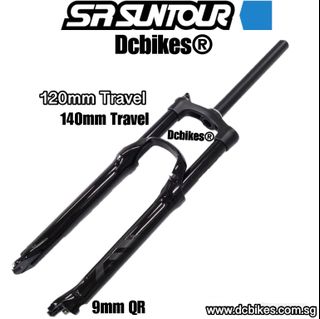 Sr suntour epixon mountain bike fork cheap 29er air travel 120mm 9mm qr