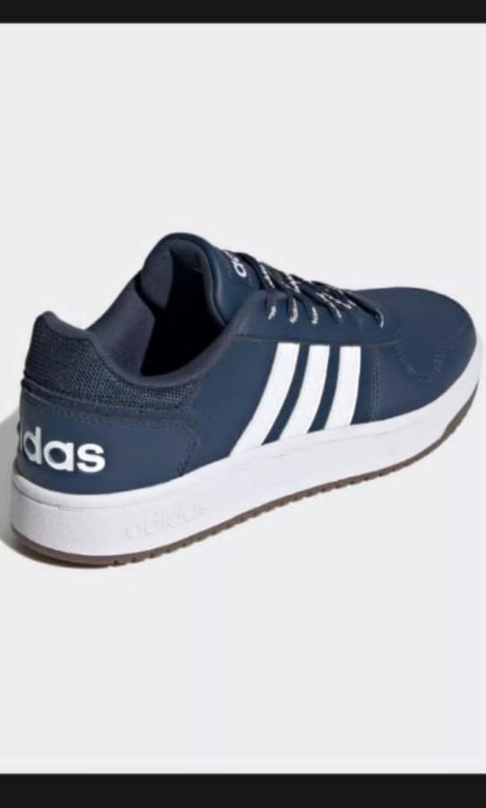 Adidas hoops 2.0 blue hot sale
