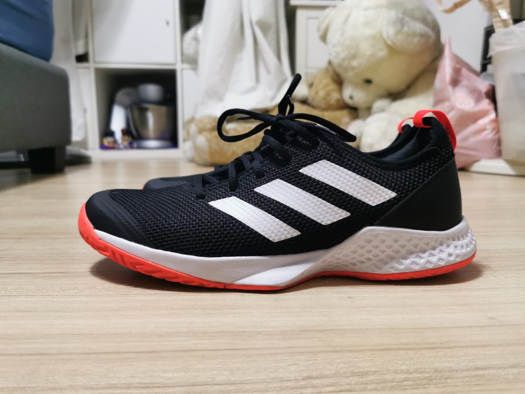 Adidas Courtflash Tennis Shoes, Sports Equipment, Sports & Games