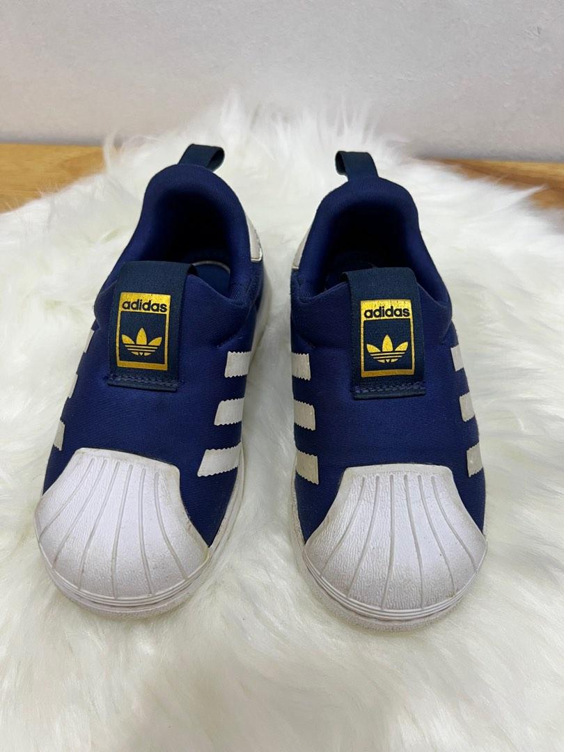 Adidas originals superstar slip on kids gold outlet