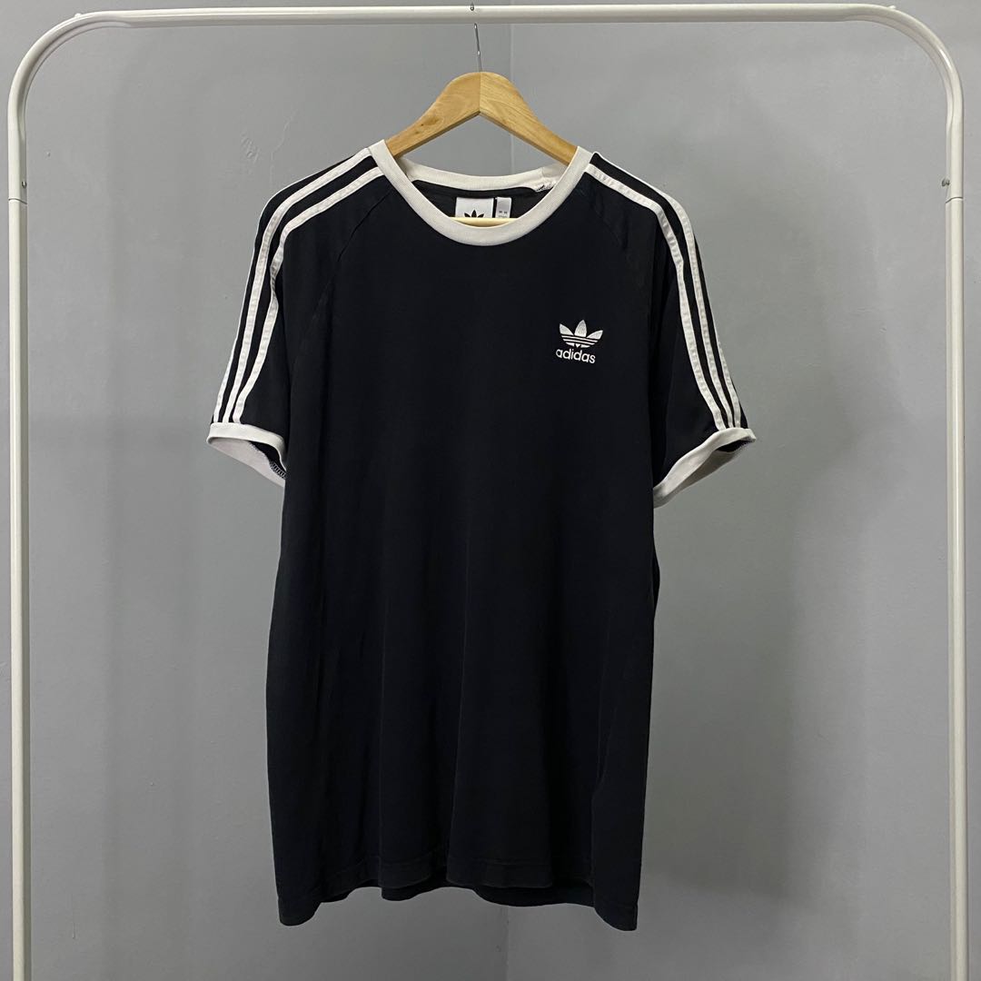 Adidas ringer tee Men s Fashion Tops Sets Tshirts Polo