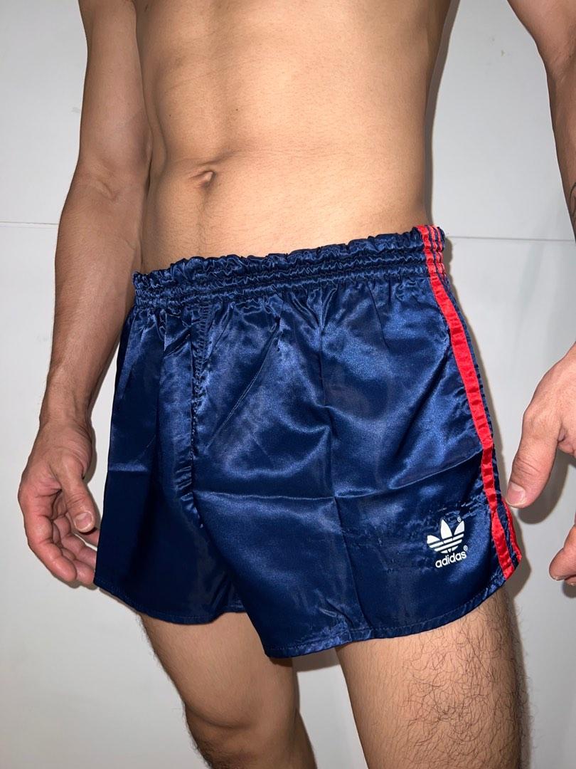 Adidas vintage nylon shorts discount