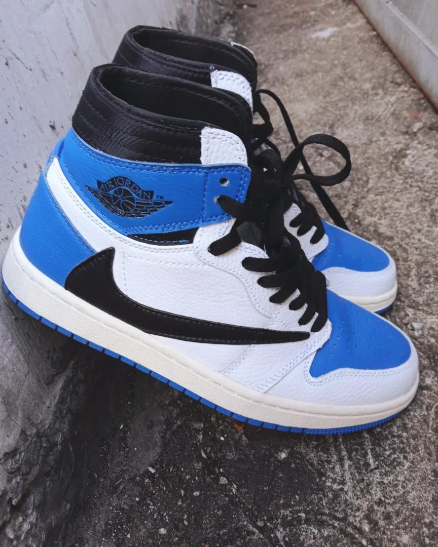 air jordan 1 high travis scott x fragment