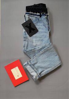 Alexander Wang high rise  cropped denim jeans 
