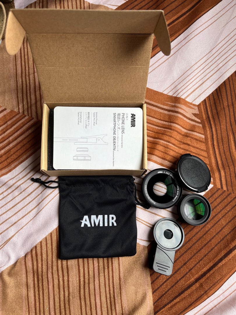 AMIR dual lens, Photography, Lens & Kits on Carousell