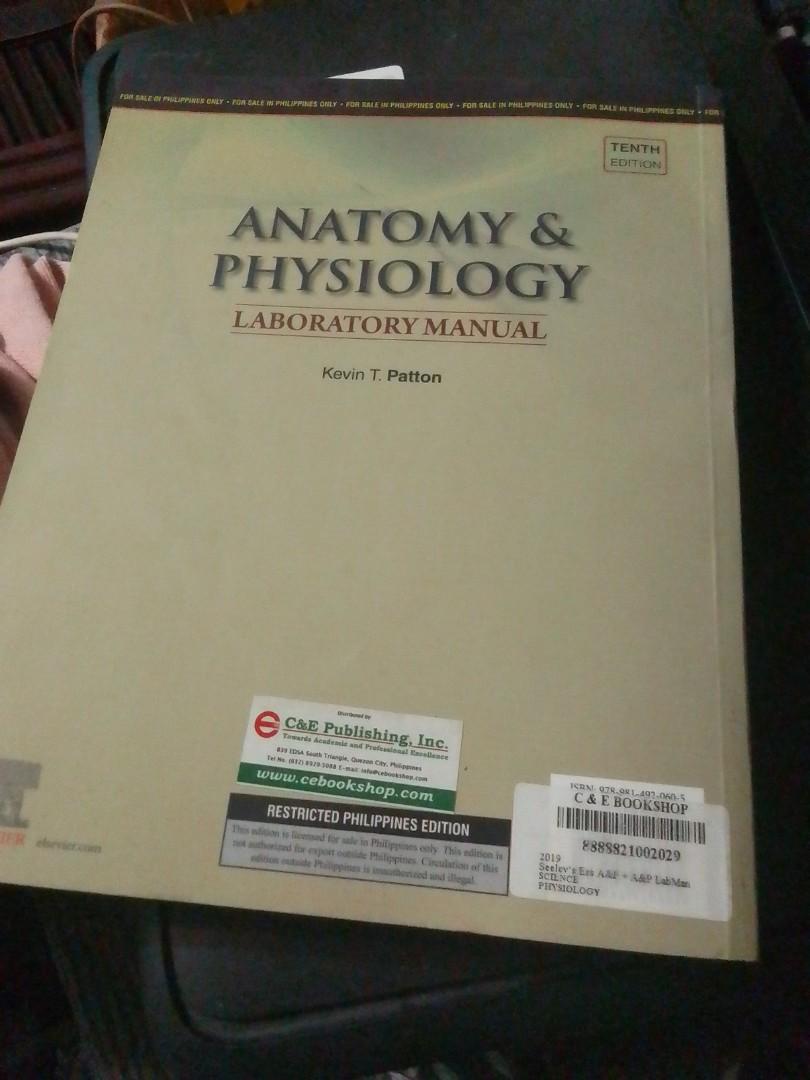 ANATOMY AND PHYSIOLOGY LABORATORY MANUAL BY KEVIN T. PATTON, Hobbies