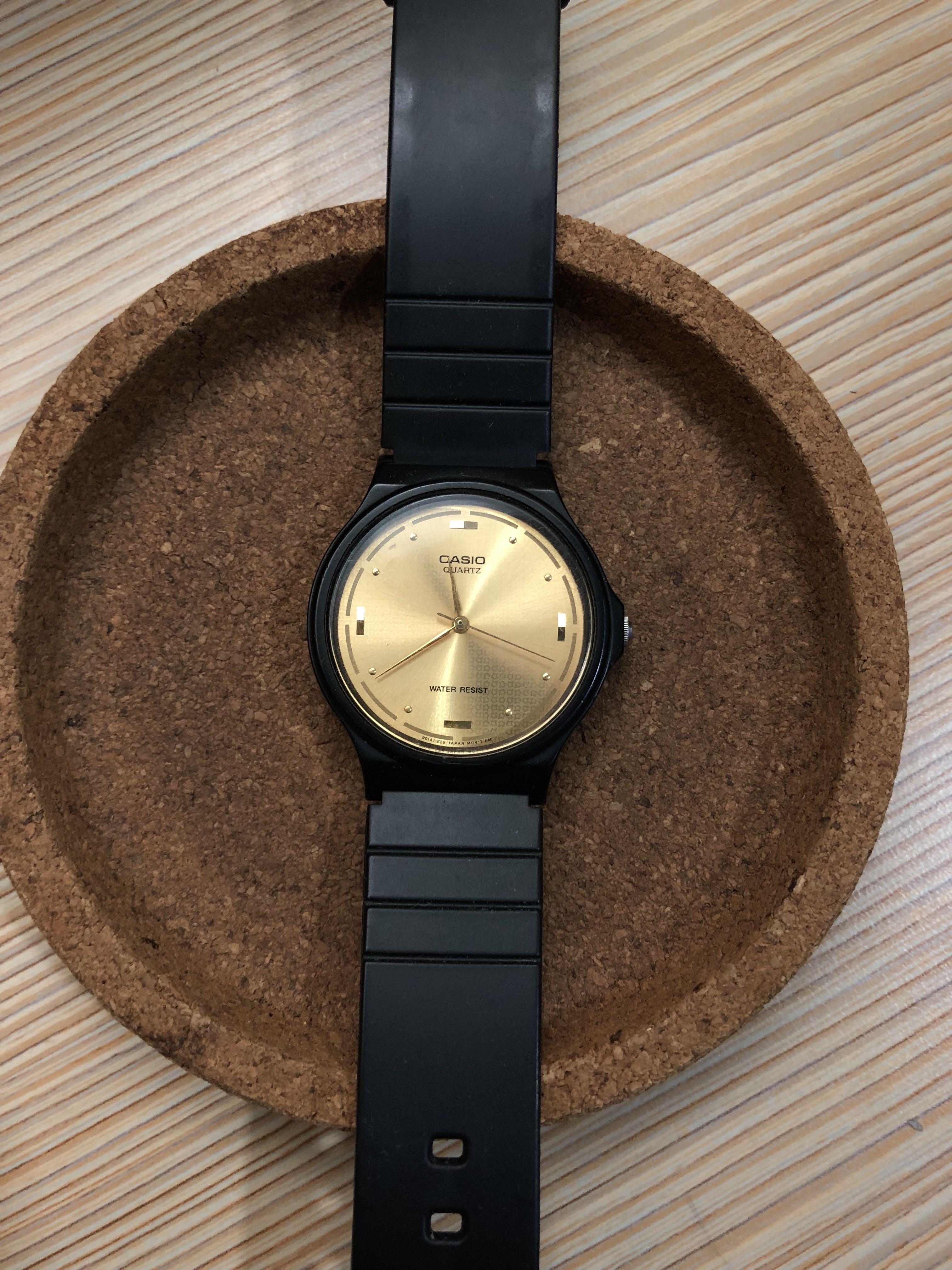 Authentic Casio MQ 76 9AL Basic Gold Casual Analog Watch