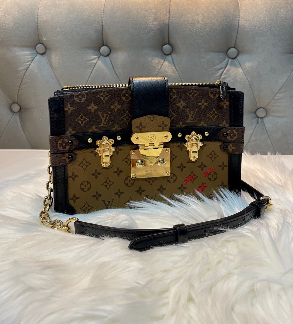 Authentic Louis Vuitton Trunk Clutch, Luxury, Bags & Wallets on