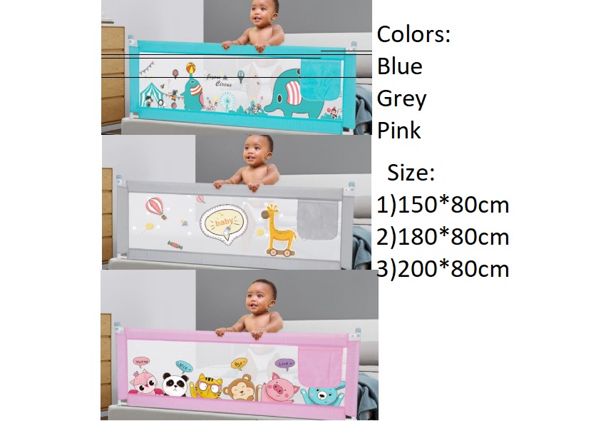 R for Rabbit Safari Bed Rail for Baby Easy Install, Anti-Fall Safeguard for Toddler Safety