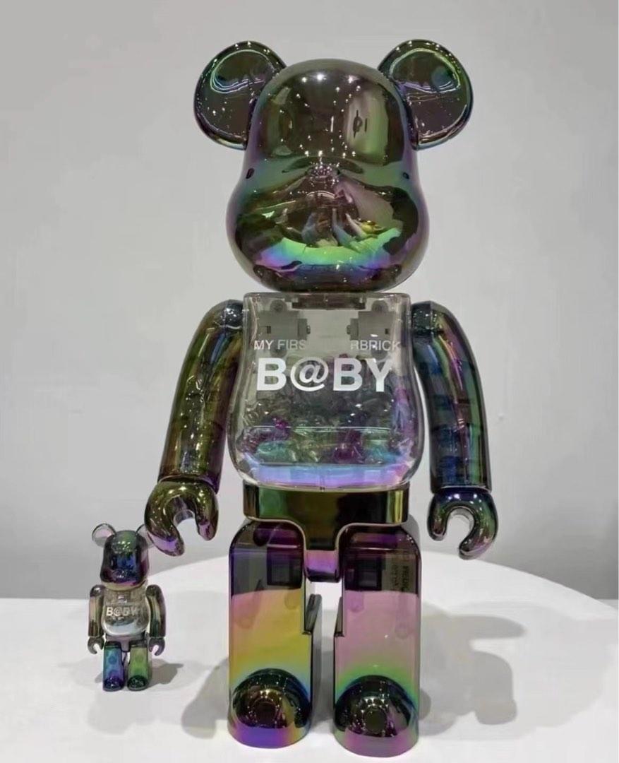 MY FIRST BE@RBRICK B@BY × BLACK CHROME MY FIRST BE@RBRICK BLACK MY