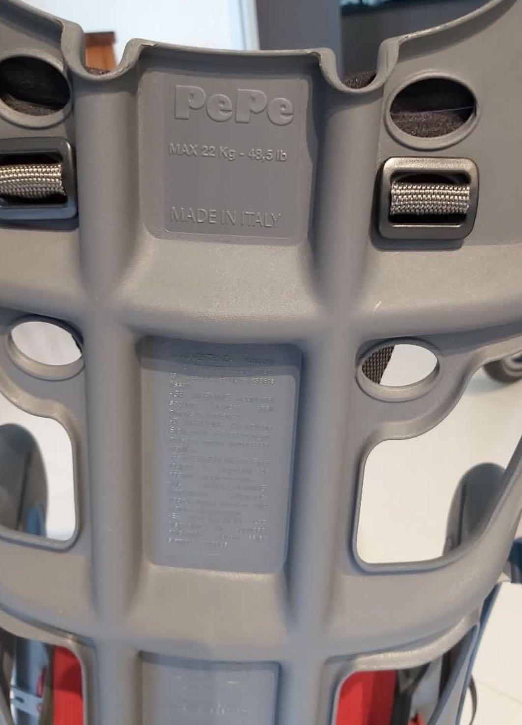 Bellelli Pepe child rear bicycle seat, Sports Equipment, Bicycles & Parts, Bicycles on Carousell